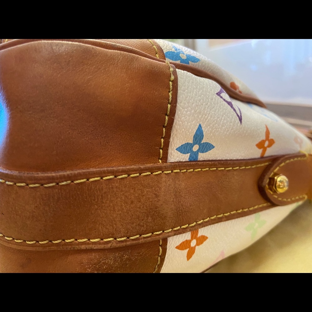 *SOLDOUT* Louis Vuitton Greta Multicolor White - Picture 7 of 12